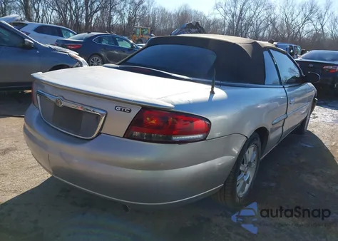 2005 Chrysler Sebring Gtc из США, поврежденный, VIN 1C3EL75R85N639139